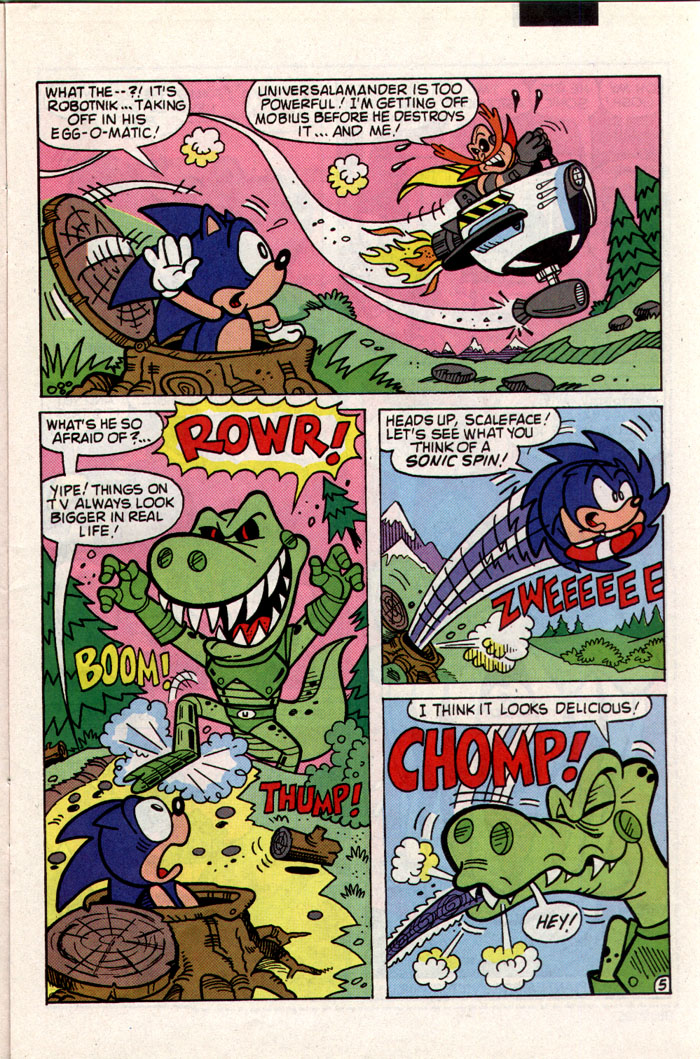 Sonic - Archie Adventure Series November 1993 Page 5